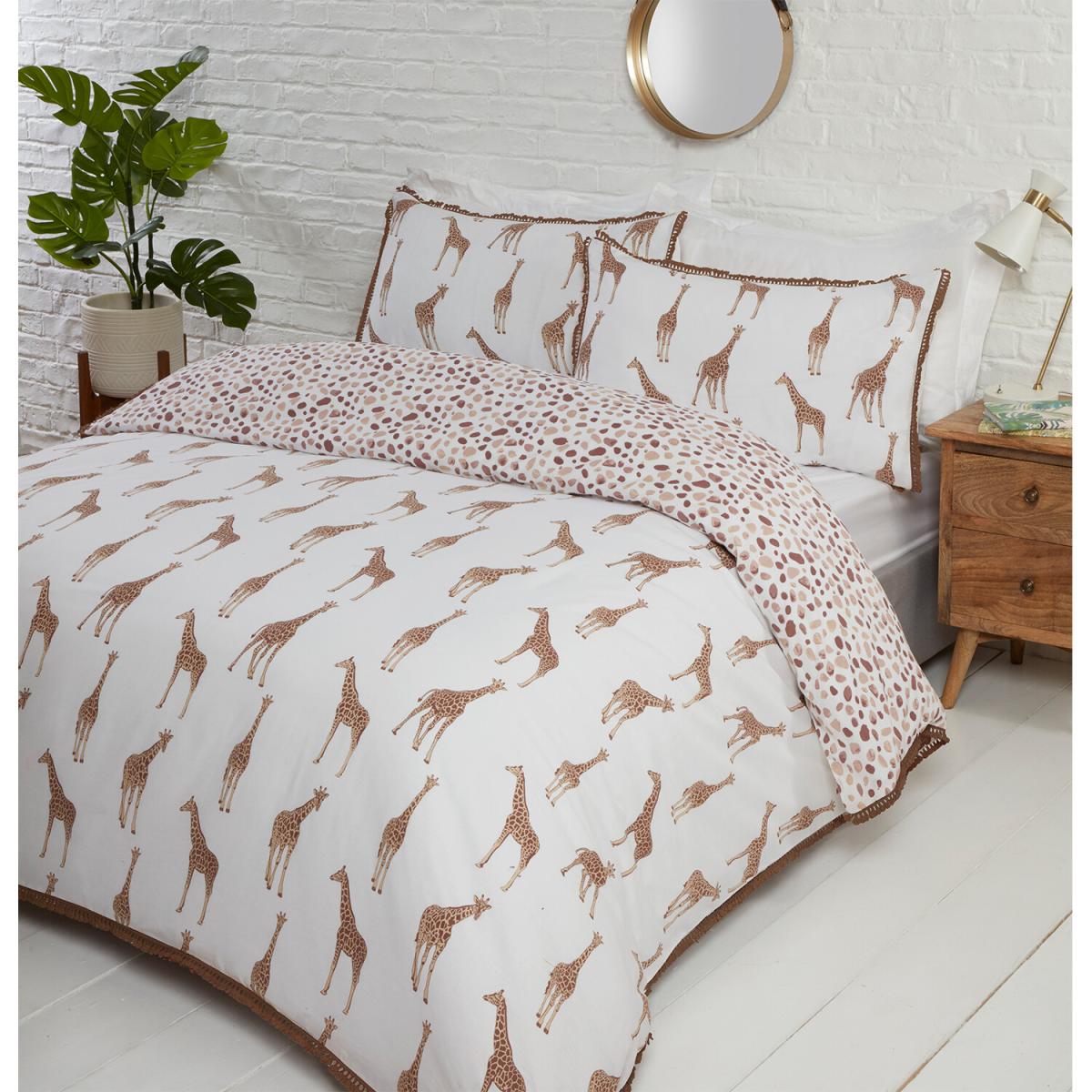 Giraffe Duvet Cover and Pillowcase Set - King – image 2