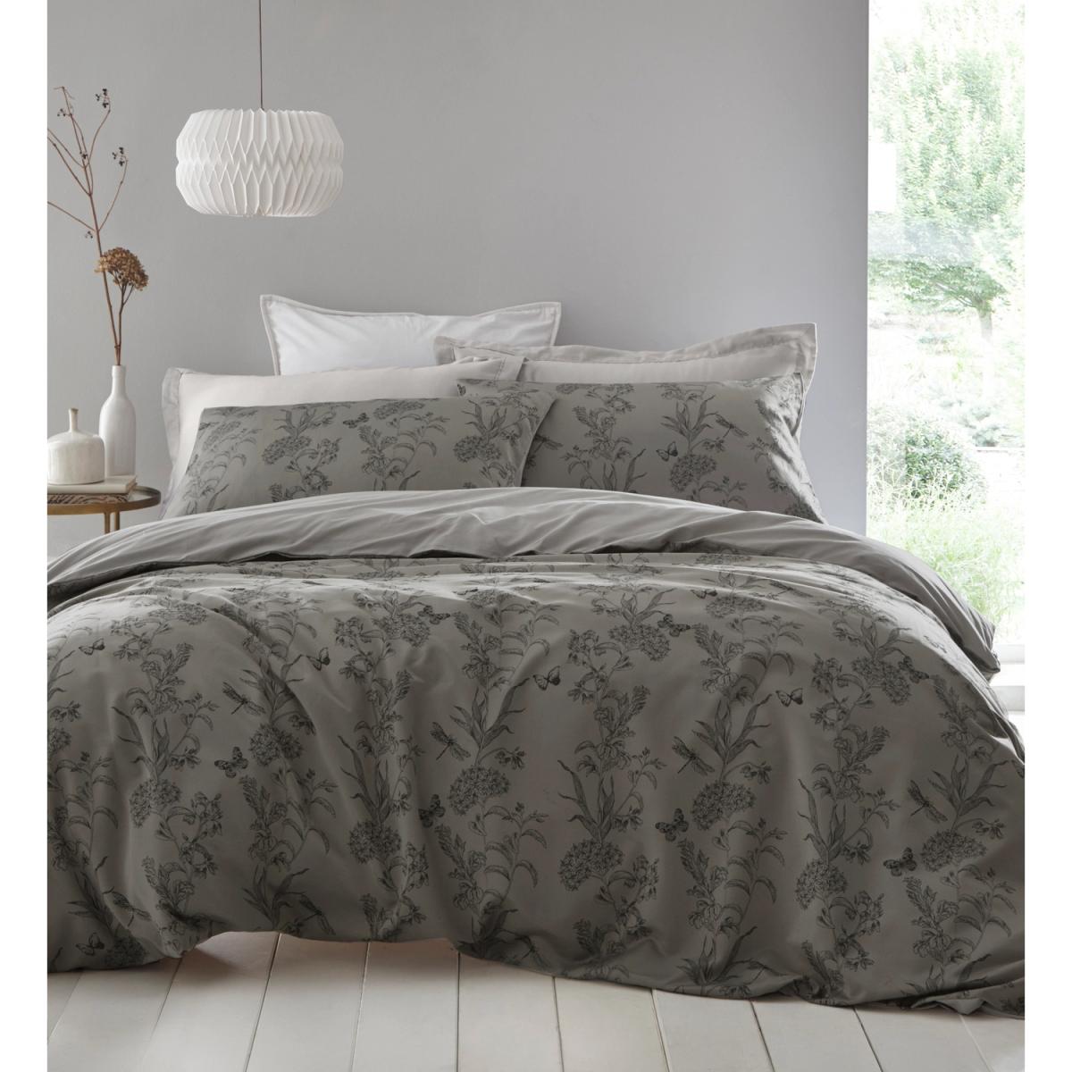 Arboretum Duvet Cover and Pillowcase Set - Pewter / King – image 2