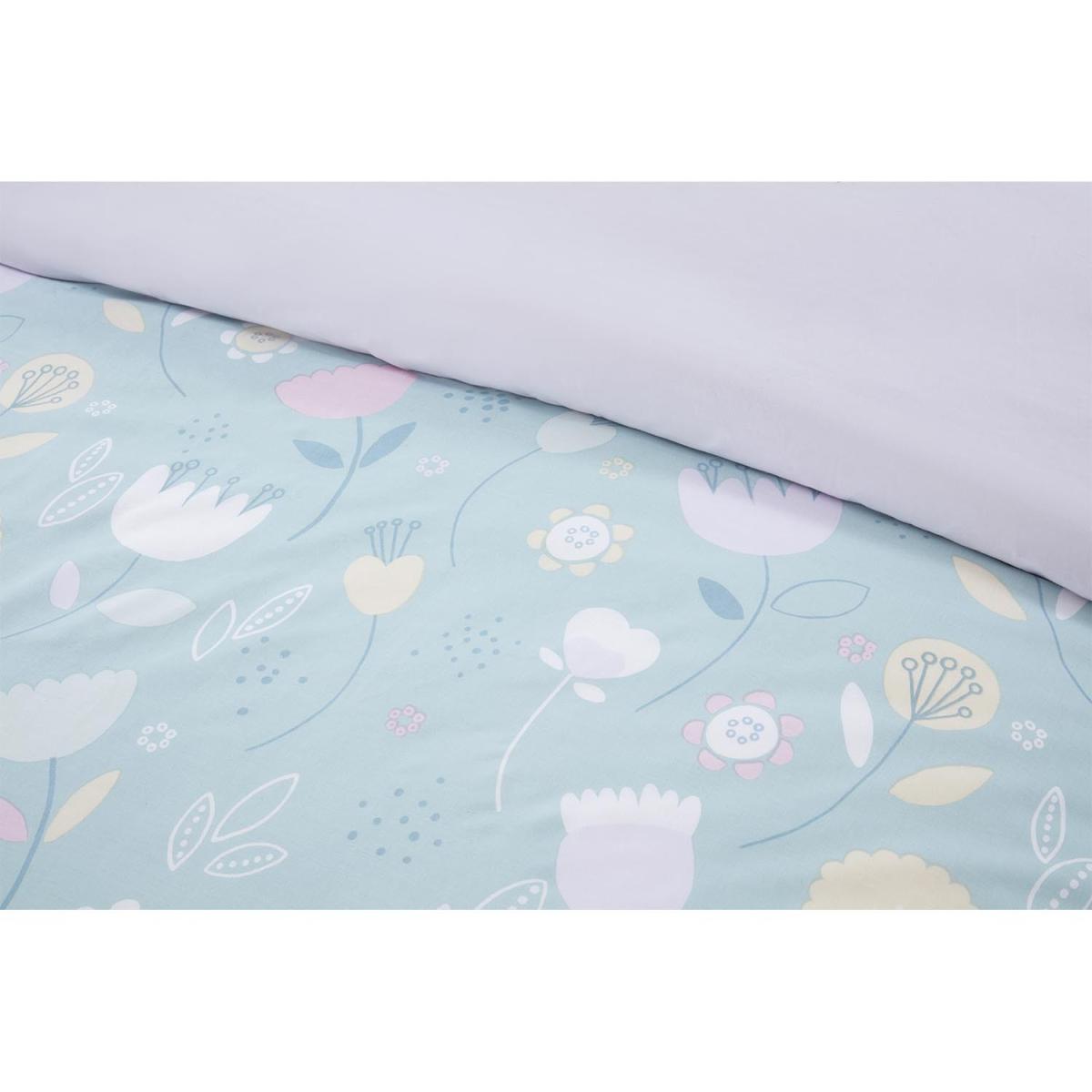 Scandi Floral Duvet Cover and Pillowcase Set  - Super King size – image 3