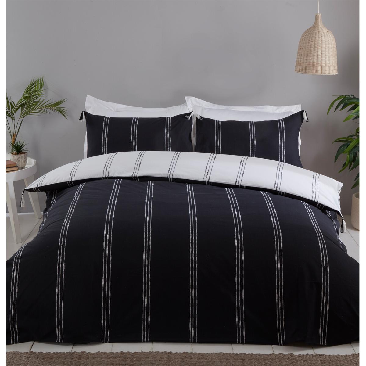 Discovery Stripe Duvet Cover and Pillowcase Set - King – image 2