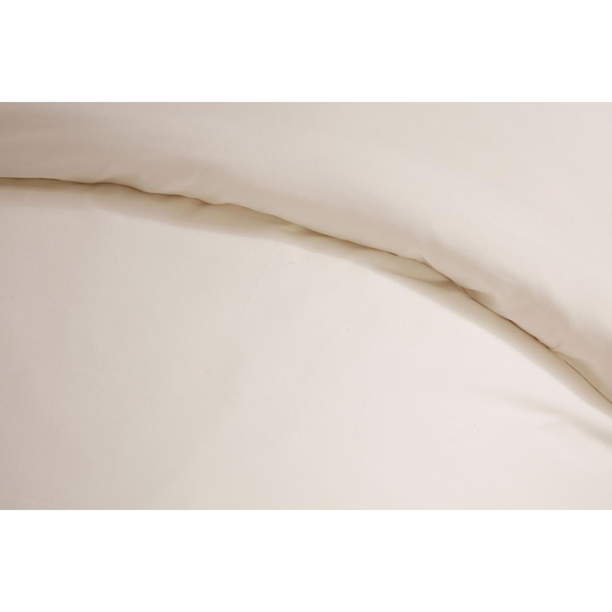 My Home Moda Tied Duvet Cover and Pillowcase Set - Natural / King size – image 3