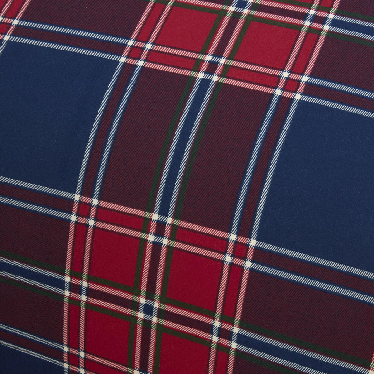 Kinross Check Duvet Cover and Pillowcase Set - Red/Blue / King – image 5