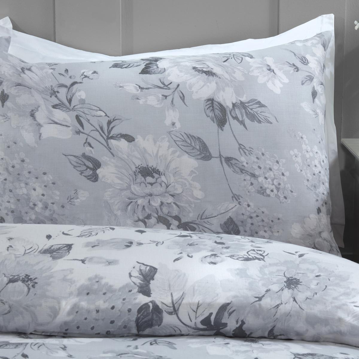 Bella Duvet Cover and Pillowcase Set - Grey / King – image 3