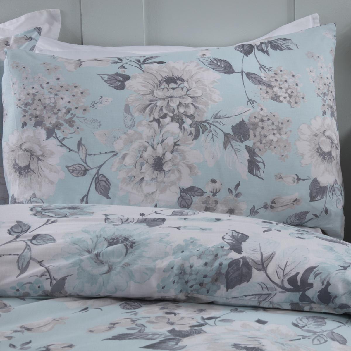 Bella Duvet Cover and Pillowcase Set - Grey / King – image 8