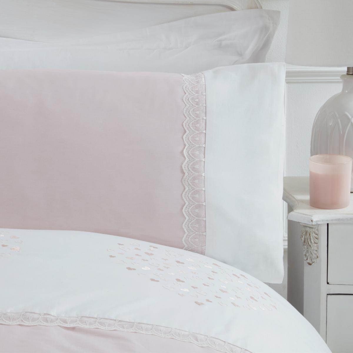Esme Embroidered Pillowcase and Duvet Set - King – image 2