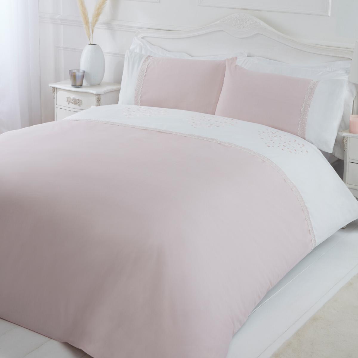 Esme Embroidered Pillowcase and Duvet Set - King – image 6