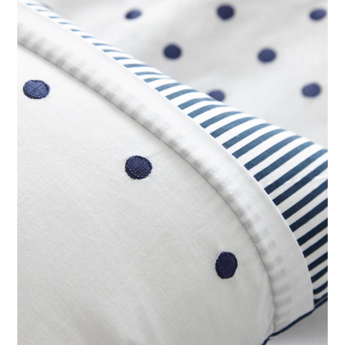 New England Duvet Cover and Pillowcase Set - Navy/White / King – image 3