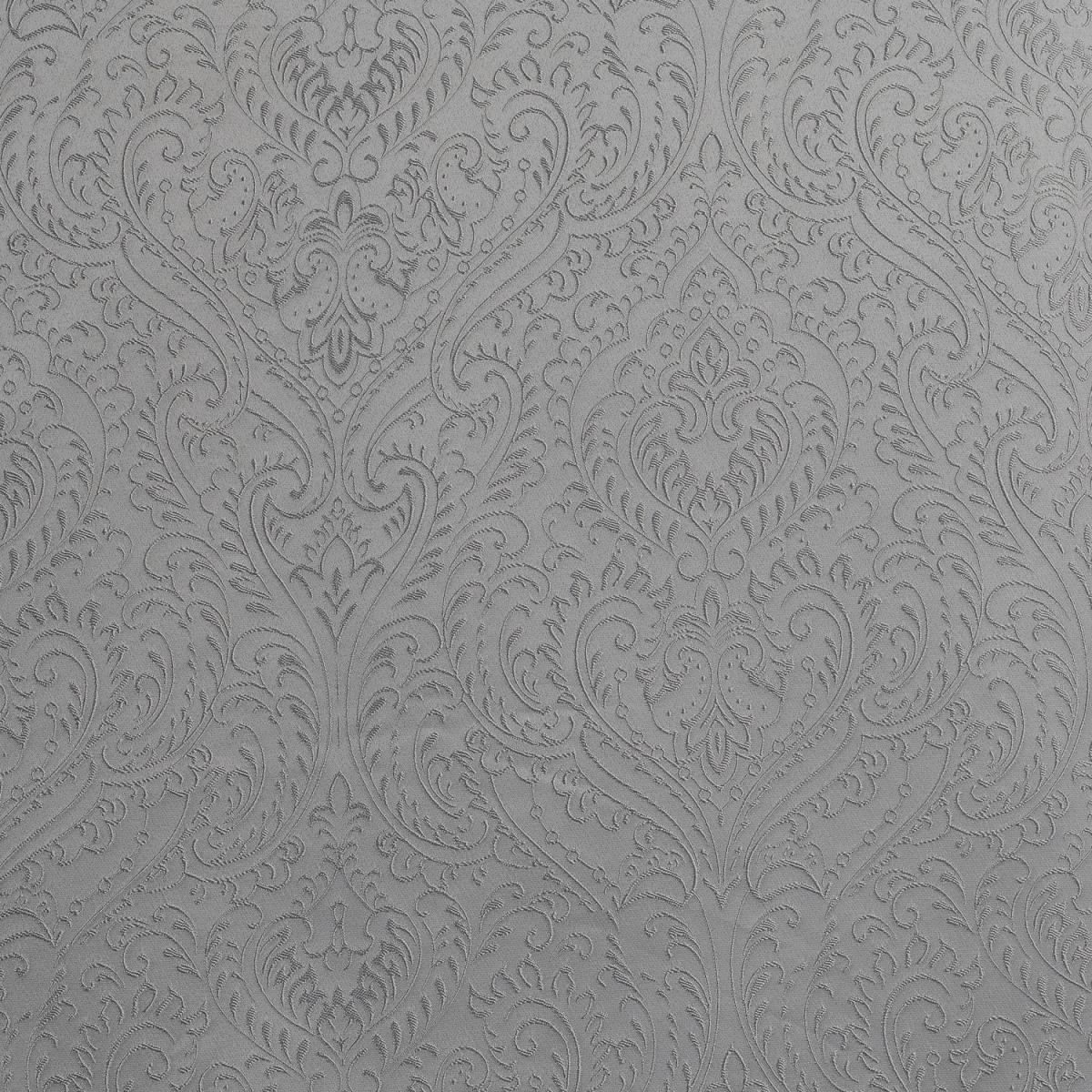 Amara Jacquard Duvet Cover and Pillowcase Set - Silver / King – image 4