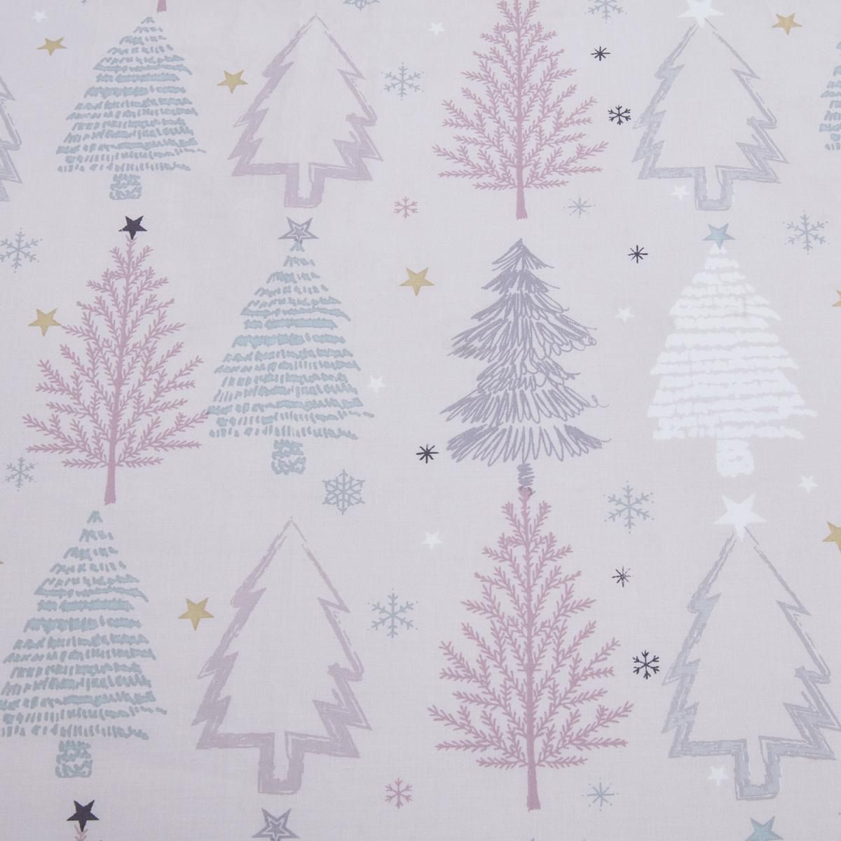 Sugar Forest Duvet Cover and Pillowcase Set - Blush / King – image 4