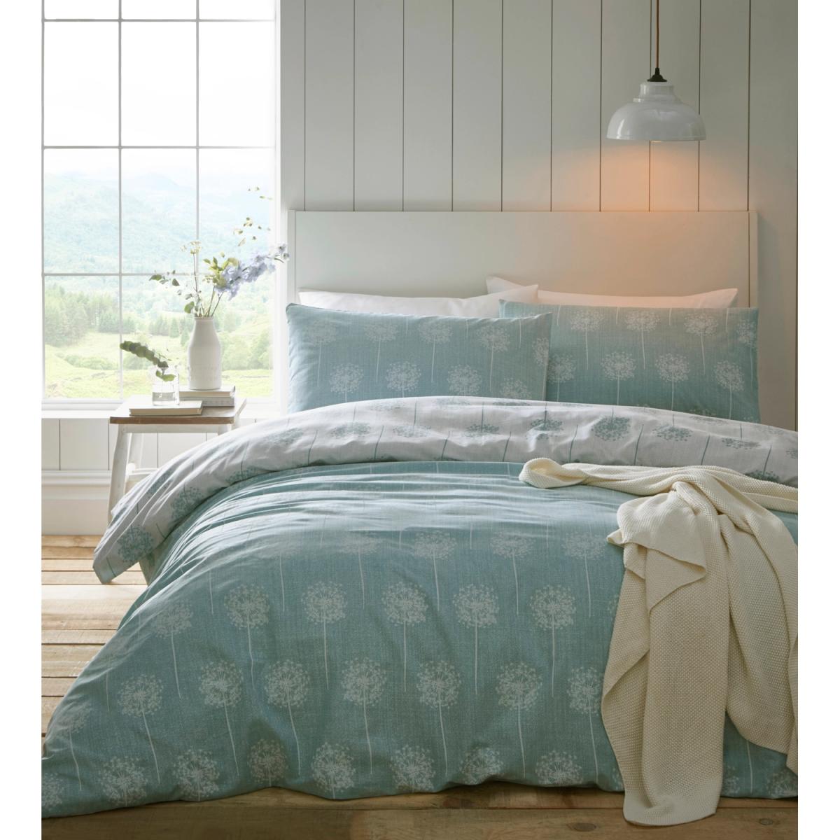 Silhouette Duvet And Pillowcase Set - Grey / King – image 6