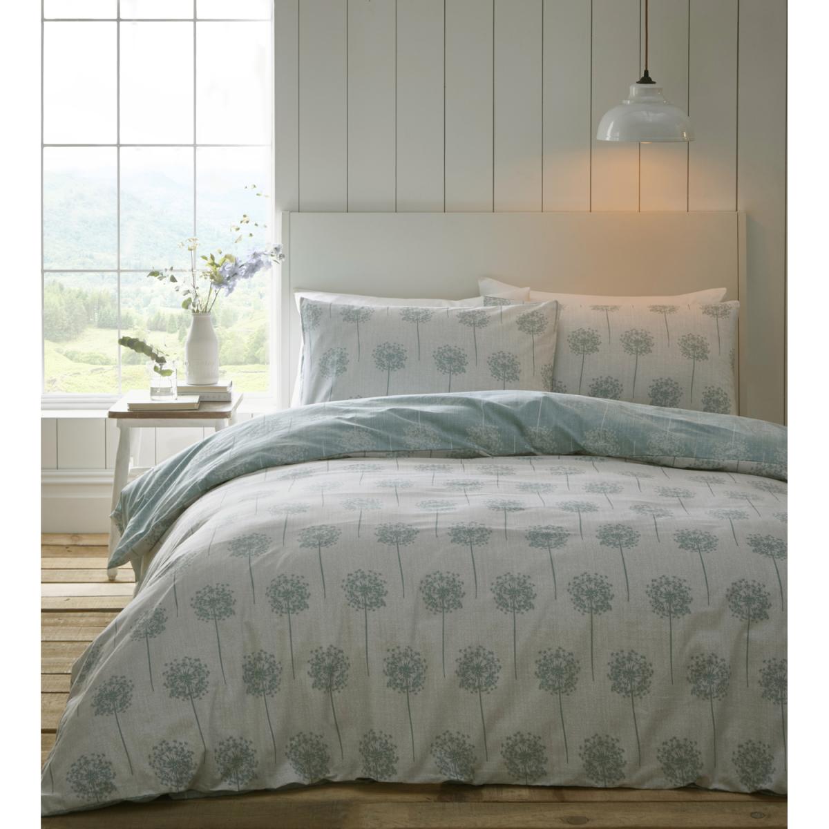 Silhouette Duvet And Pillowcase Set - Grey / King – image 7