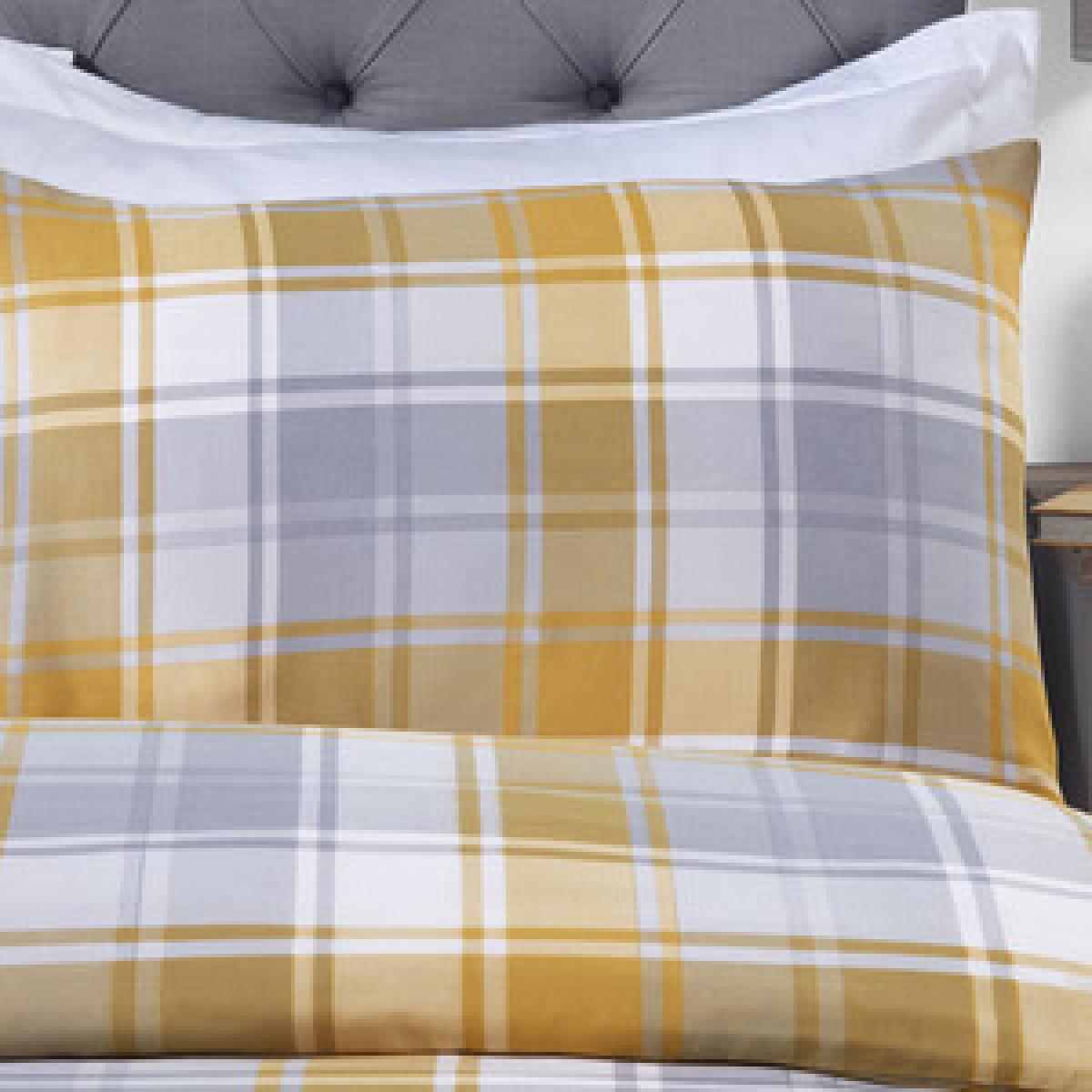 Mckinley Twinpack Duvet Cover and Pillowcase Set - Heather / King – image 13