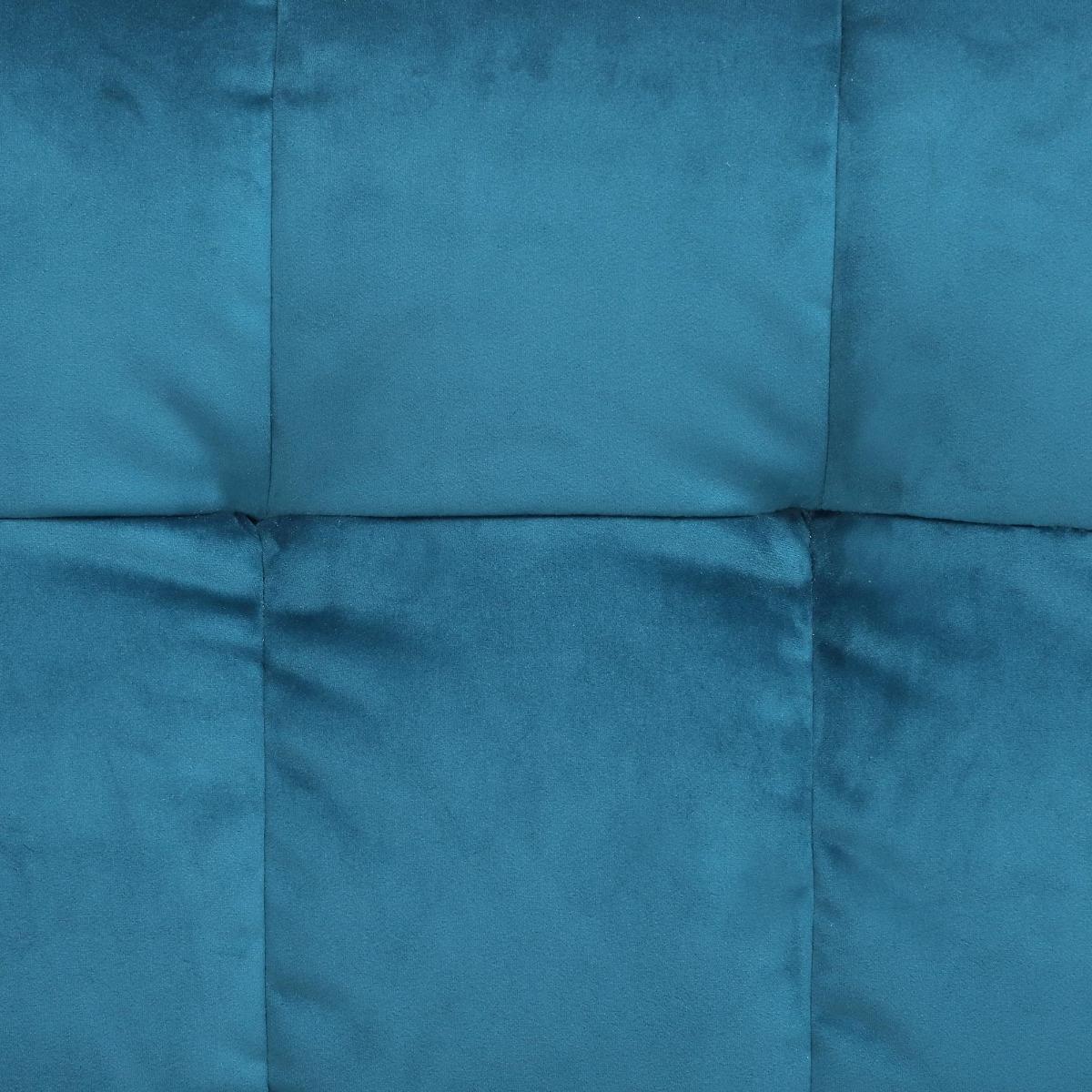 2 Seater Sofa  - Teal Velvet - W202 x D95 x H76cm - Barker and Stonehouse – image 4