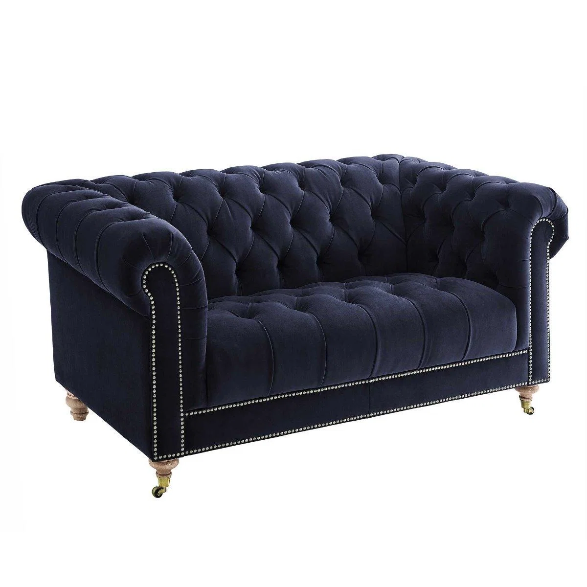 Ullswater Velvet 2 Seater Chesterfield Sofa – image 2