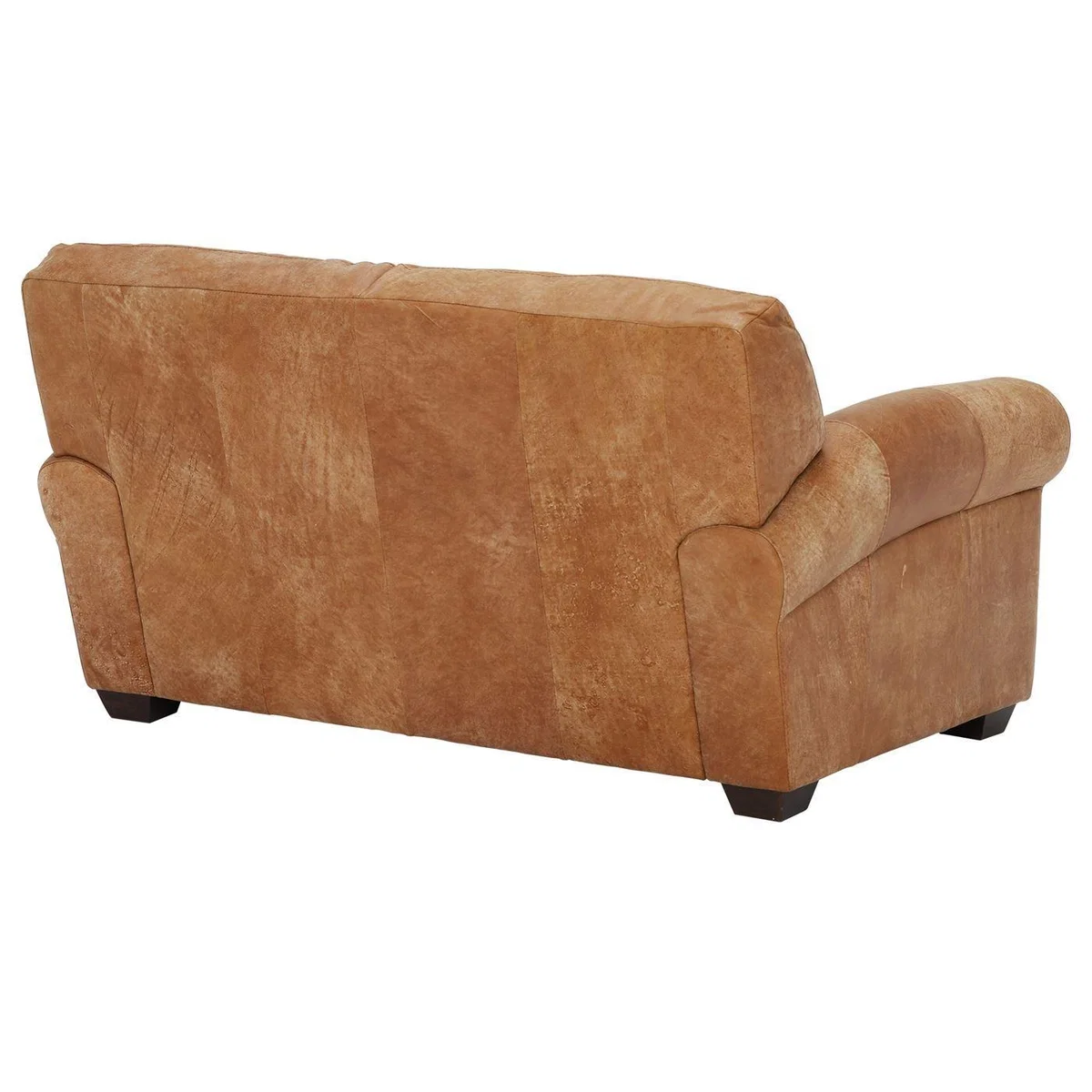 100% Leather 2 Seater Loveseat/Sofa - Light Brown - W163 x D101 x H84cm - New Houston by Barker & Stonehouse – image 5