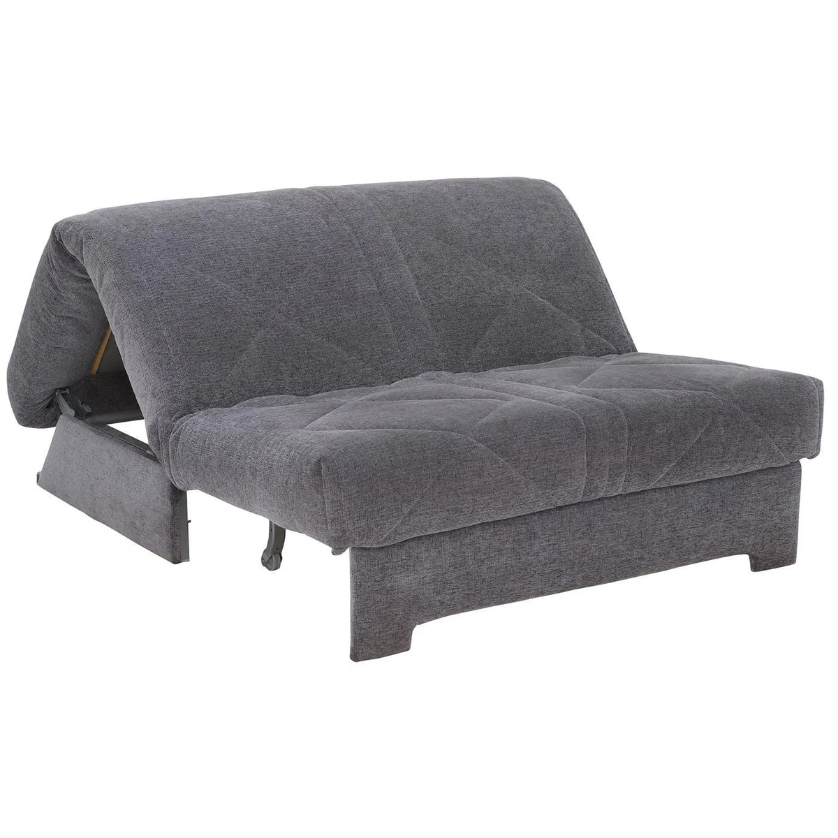 Blaine 120cm 2 Seater Sofabed, Grey Fabric | Barker & Stonehouse – image 5
