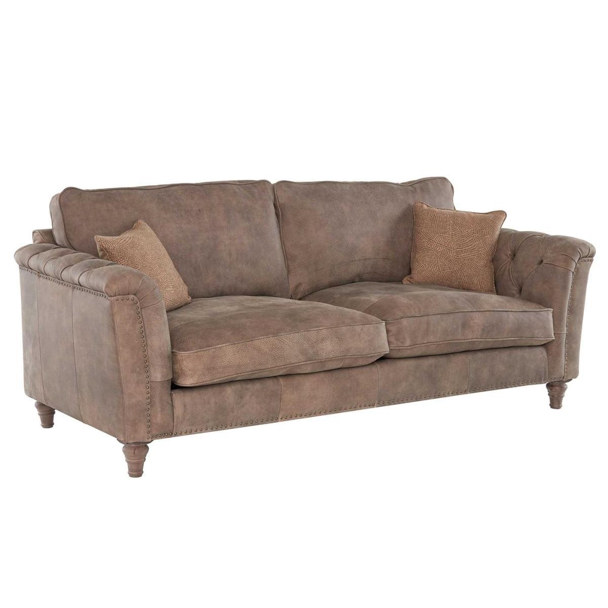 Darwin Large Leather Sofa – image 2