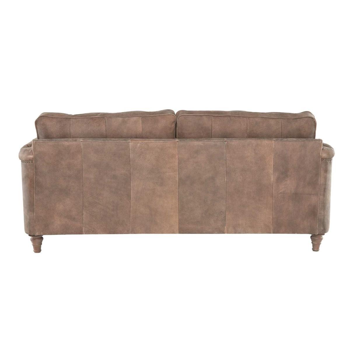 Darwin Large Leather Sofa – image 4