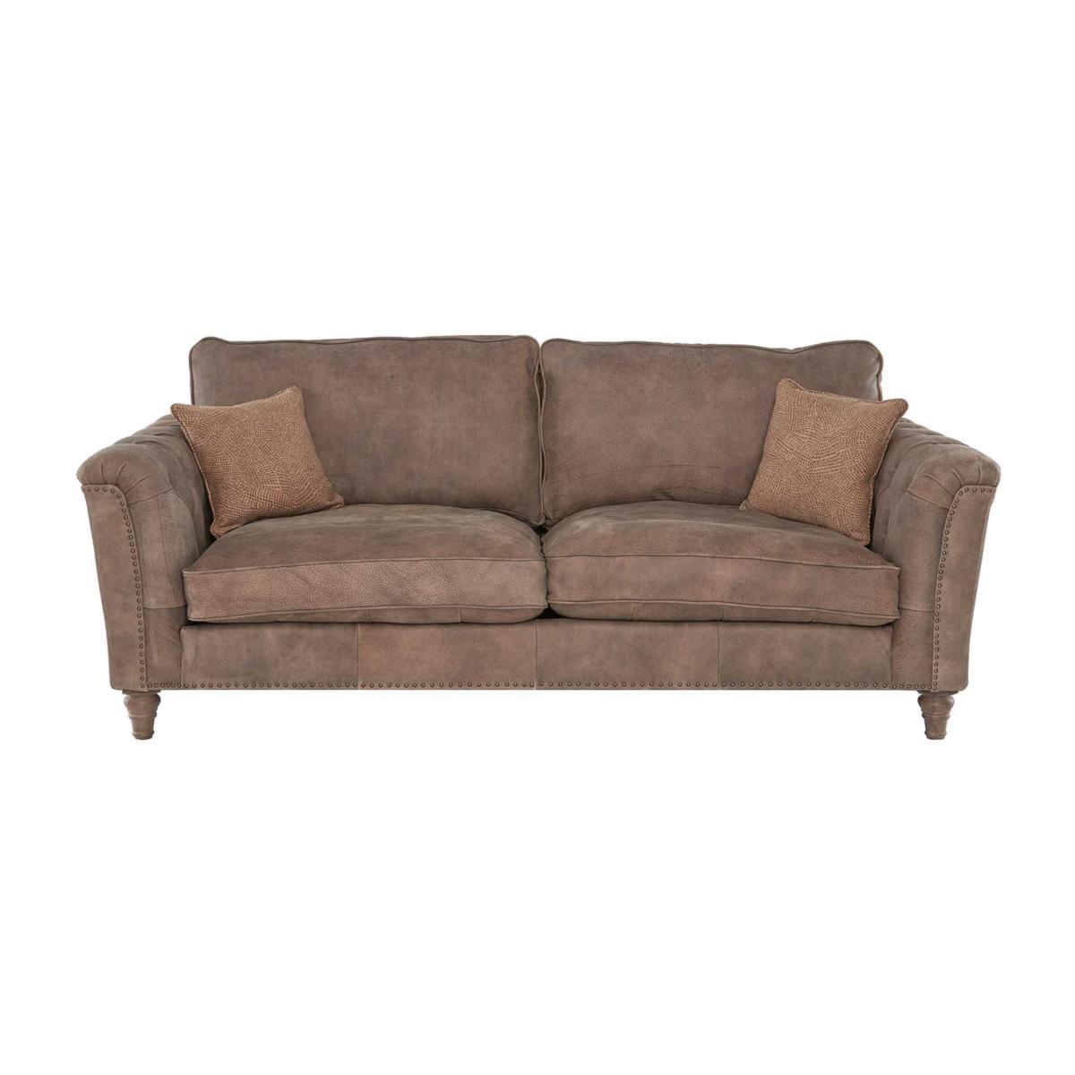 Darwin Large Leather Sofa – image 1