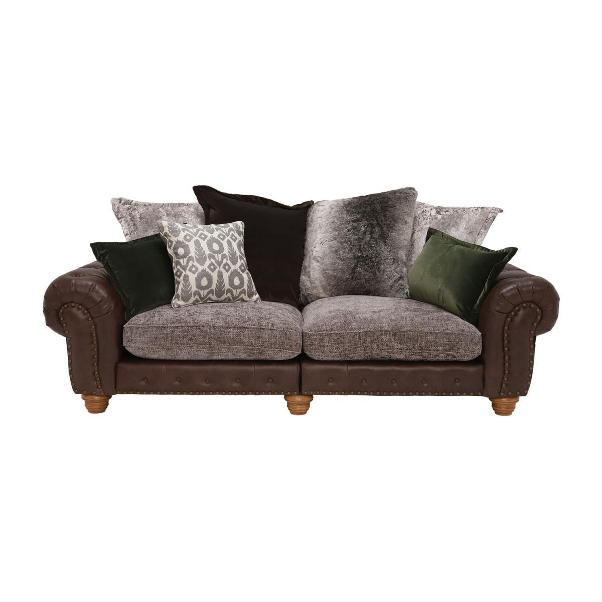 Melville Large Split Frame Pillow Back Sofa, Stock – image 1