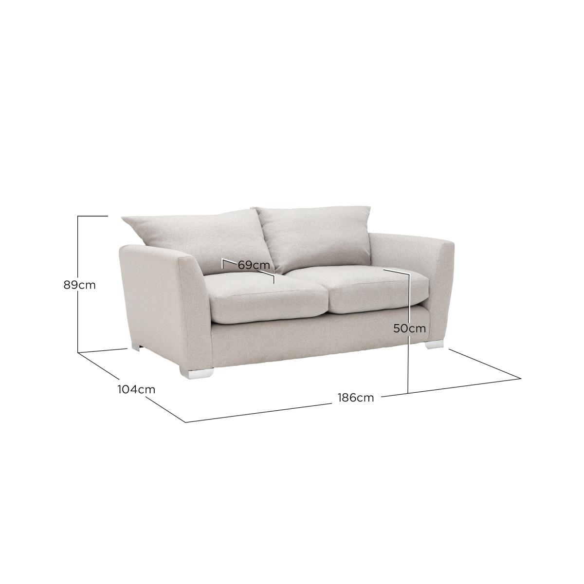 Floyd 2 Seater Sofa, Neutral Fabric | Barker & Stonehouse – image 6