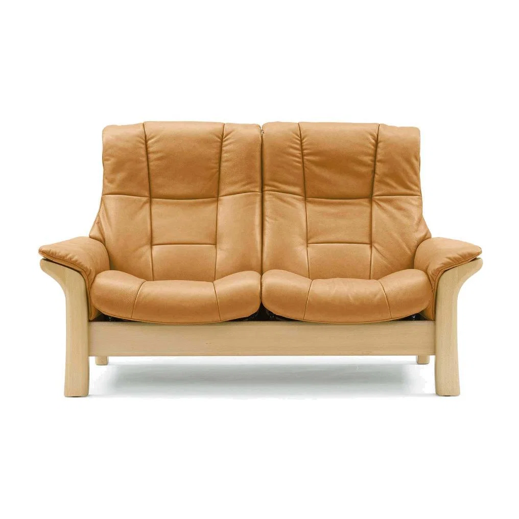 Stressless Buckingham High Back 2 Seater, Choice of Leather