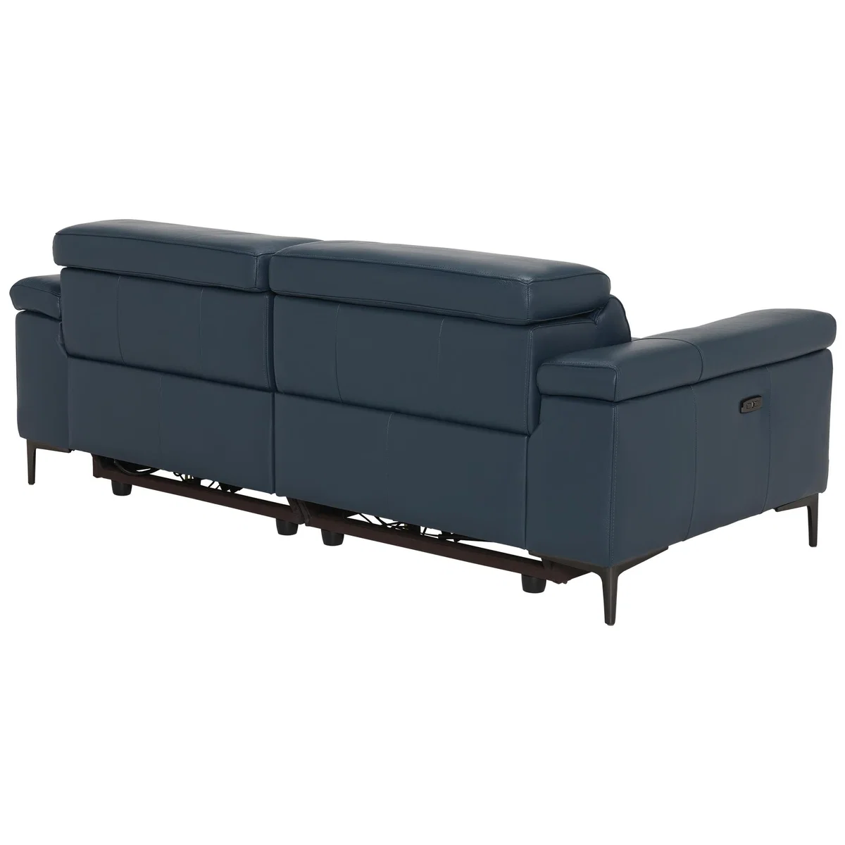 Paolo 2 Seater Electric Recliner Sofa 2 Headrests, Blue | Barker & Stonehouse – image 5