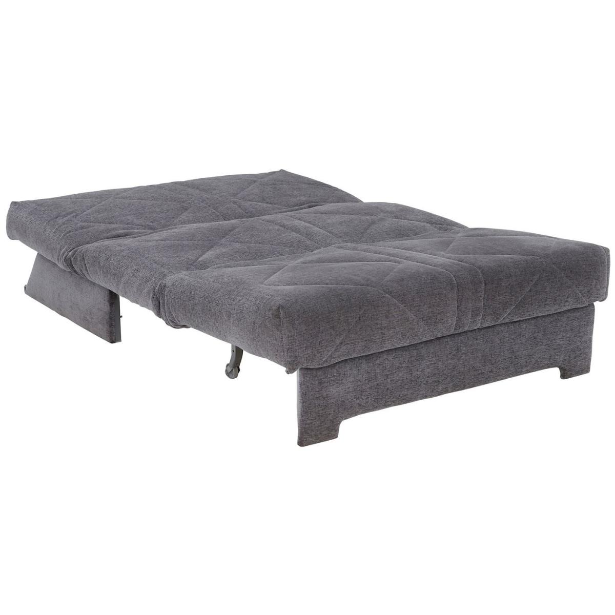 Blaine 140cm 2 Seater Sofabed, Grey Fabric | Barker & Stonehouse – image 6