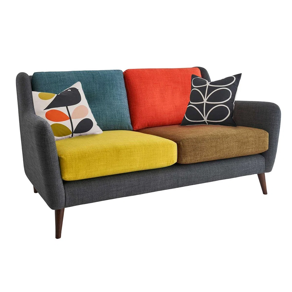 Orla Kiely Fern Large 2 Seater Sofa, 776 Fabric | Barker & Stonehouse – image 2