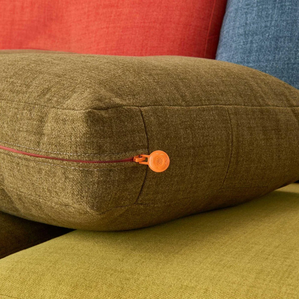 Orla Kiely Fern Large 2 Seater Sofa, 776 Fabric | Barker & Stonehouse – image 4