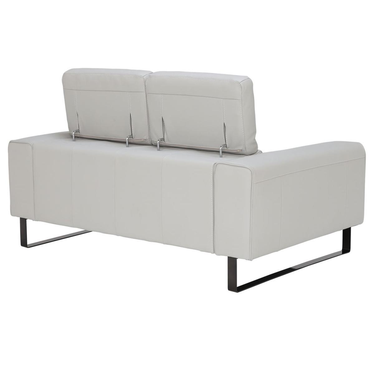 Milan 2 Seater Sofa, Bull 6502 Leather – image 10