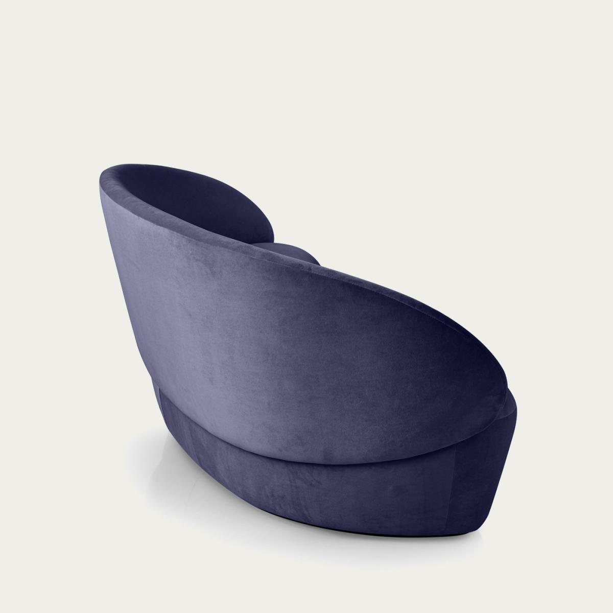 Blue Naïve Sofa Velvet Textum Avelina - 2 Seater – image 4