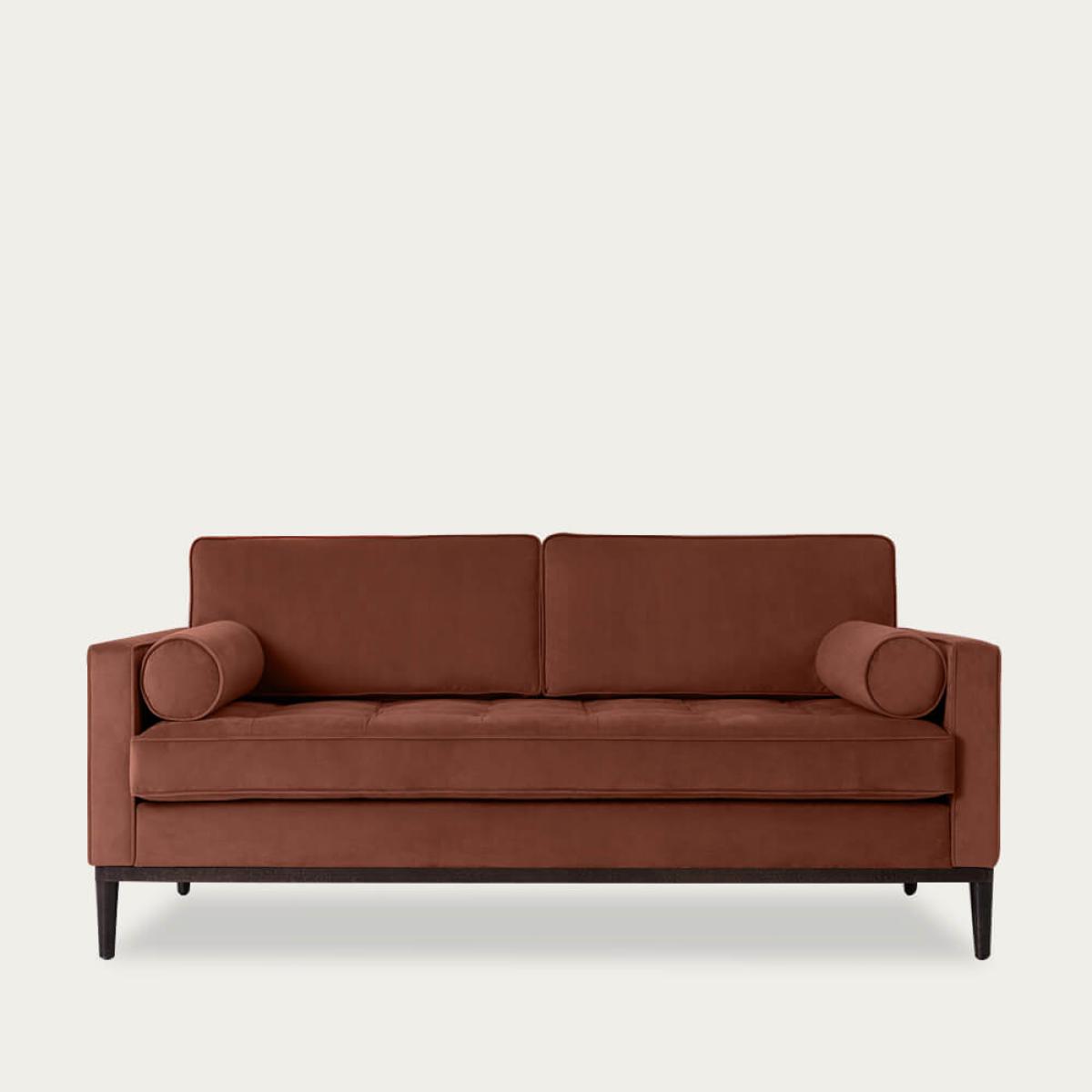 Brick Model 02 Velvet 2 Seater Sofa
