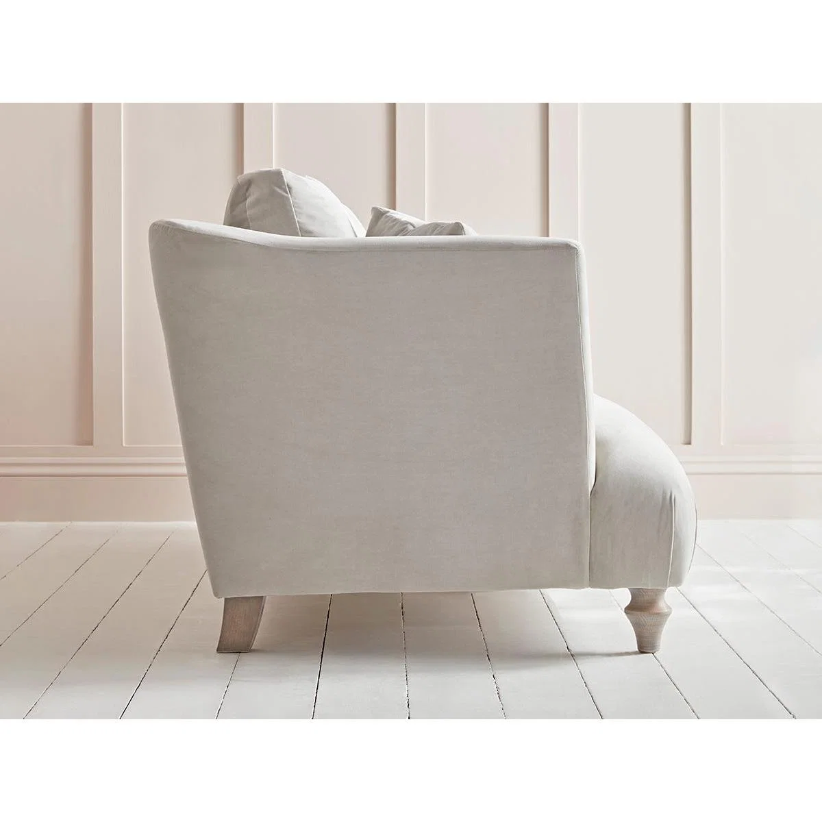 Geneve Two Seater Sofa – Vintage Rose Velvet – image 7