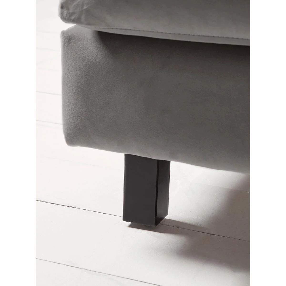 Battersea Two Seater Sofa - Deep Grey Velvet – image 4