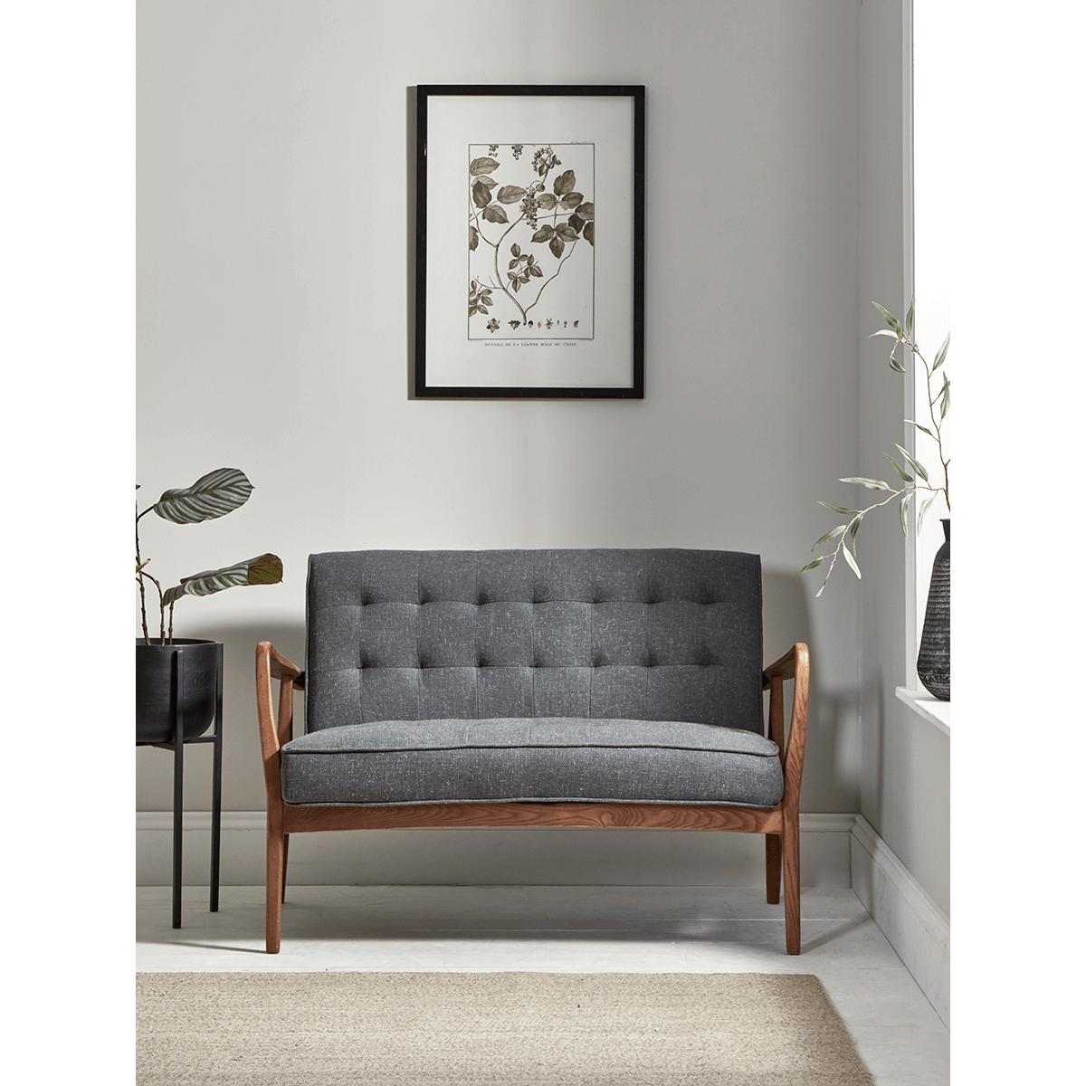 Mid Century Sofa - Linen – image 1