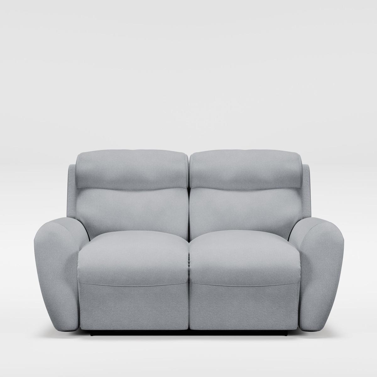 Wareham 2 Seater Power Recliner Sofa Chenille Sky – image 9