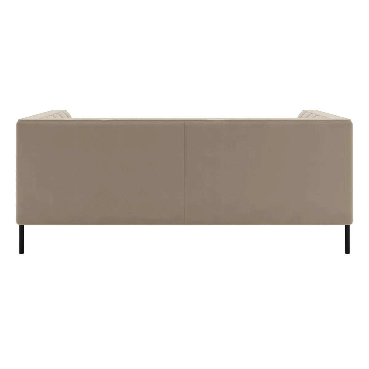 Bellamy Luxe Velvet 2 Seater Sofa Sandstone – image 5