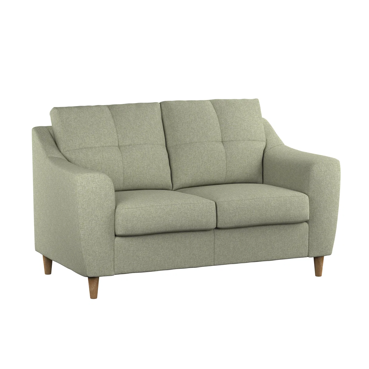 Baxter Textured Weave 2 Seater Sofa Light Moss – image 2