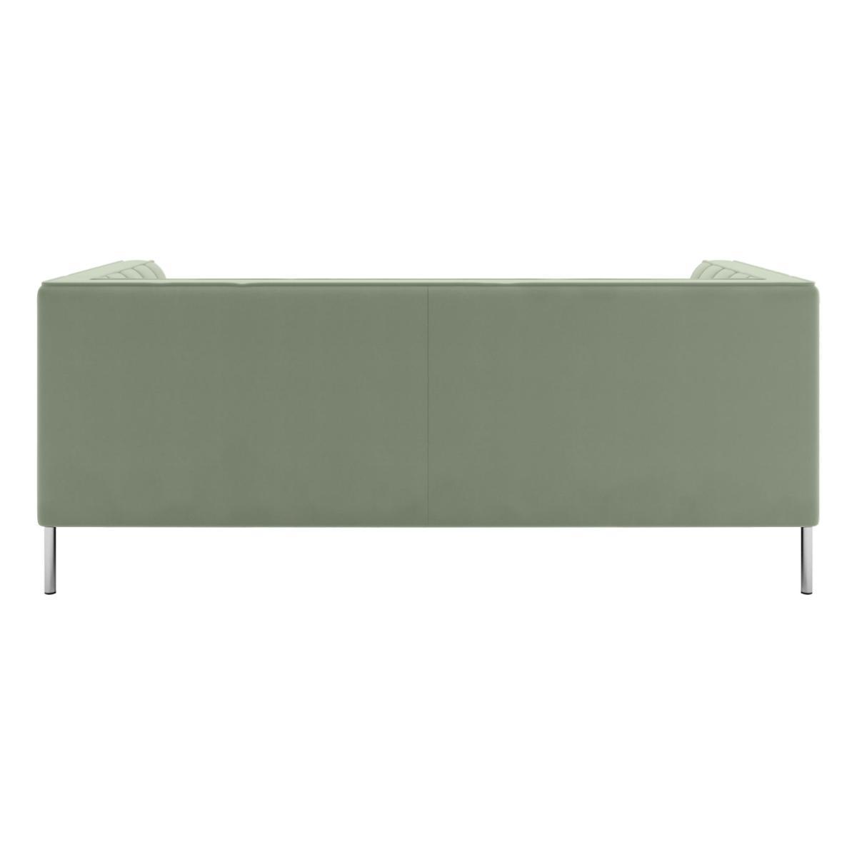 Bellamy Luxe Velvet 2 Seater Sofa Sage (Green) – image 5