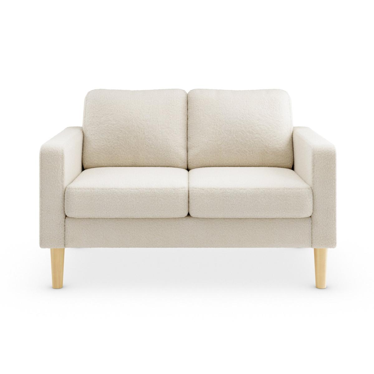 Jacob Sherpa Compact 2 Seater Sofa Dark Grey – image 3