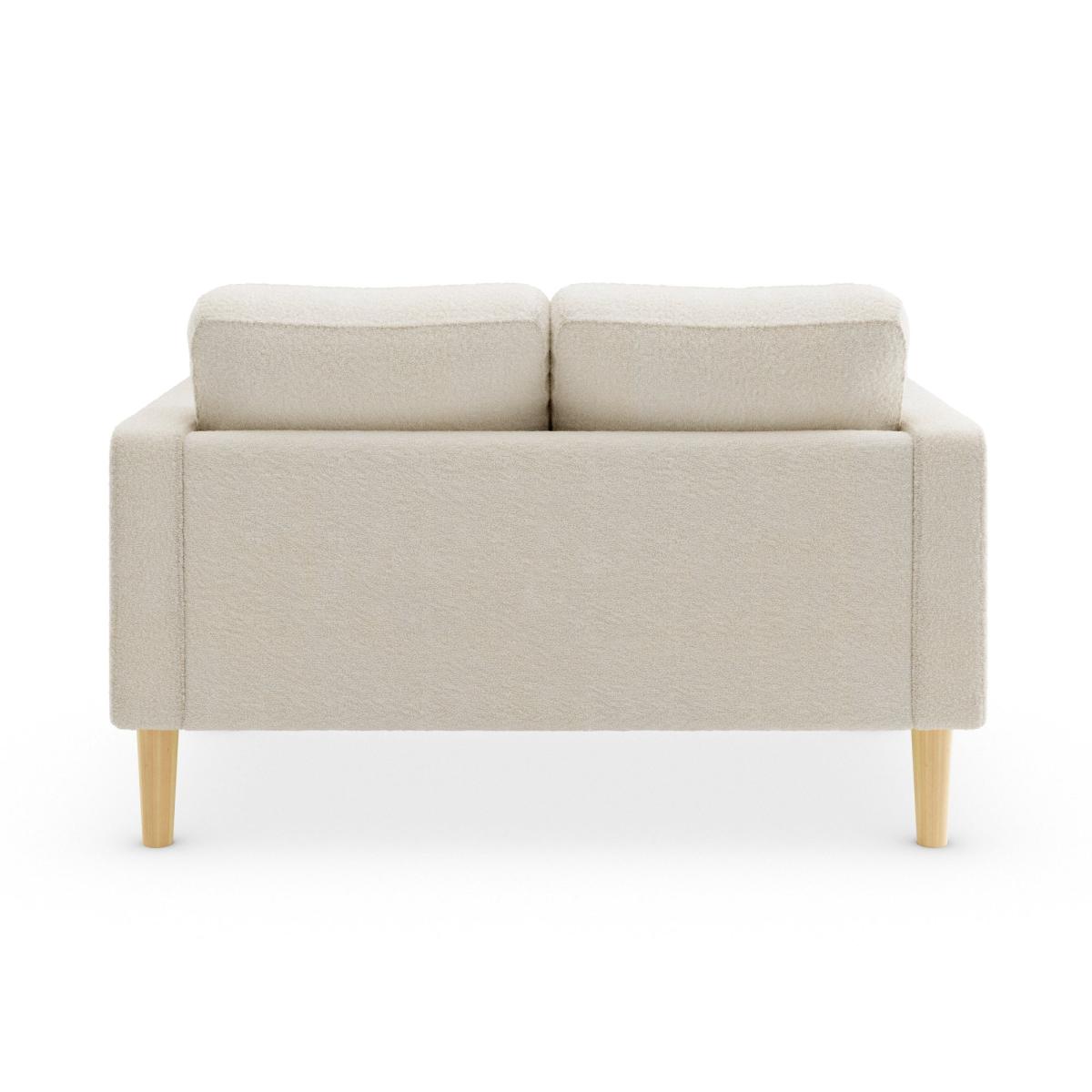 Jacob Sherpa Compact 2 Seater Sofa Dark Grey – image 4