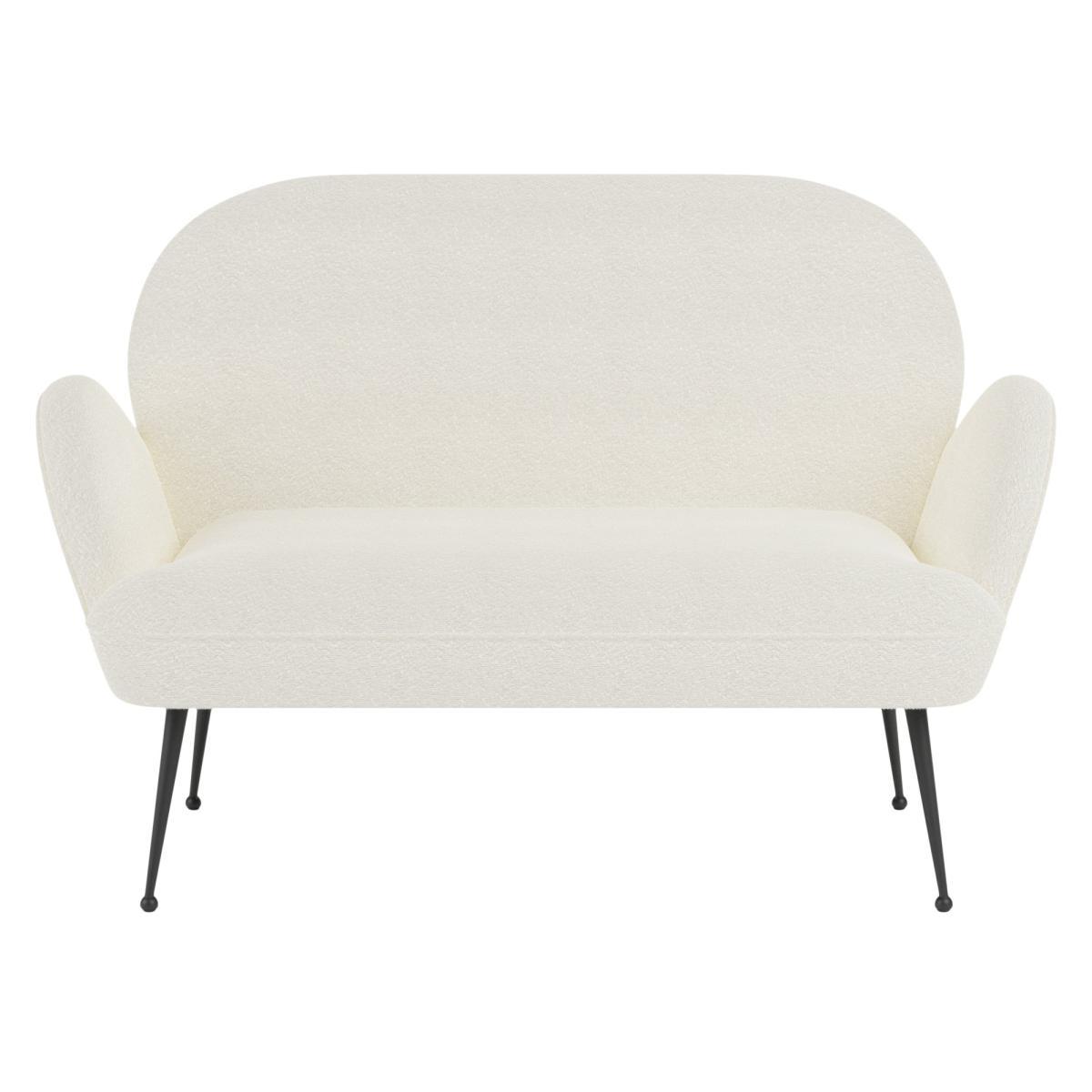 Kit Boucle 2 Seater Sofa Ivory – image 3
