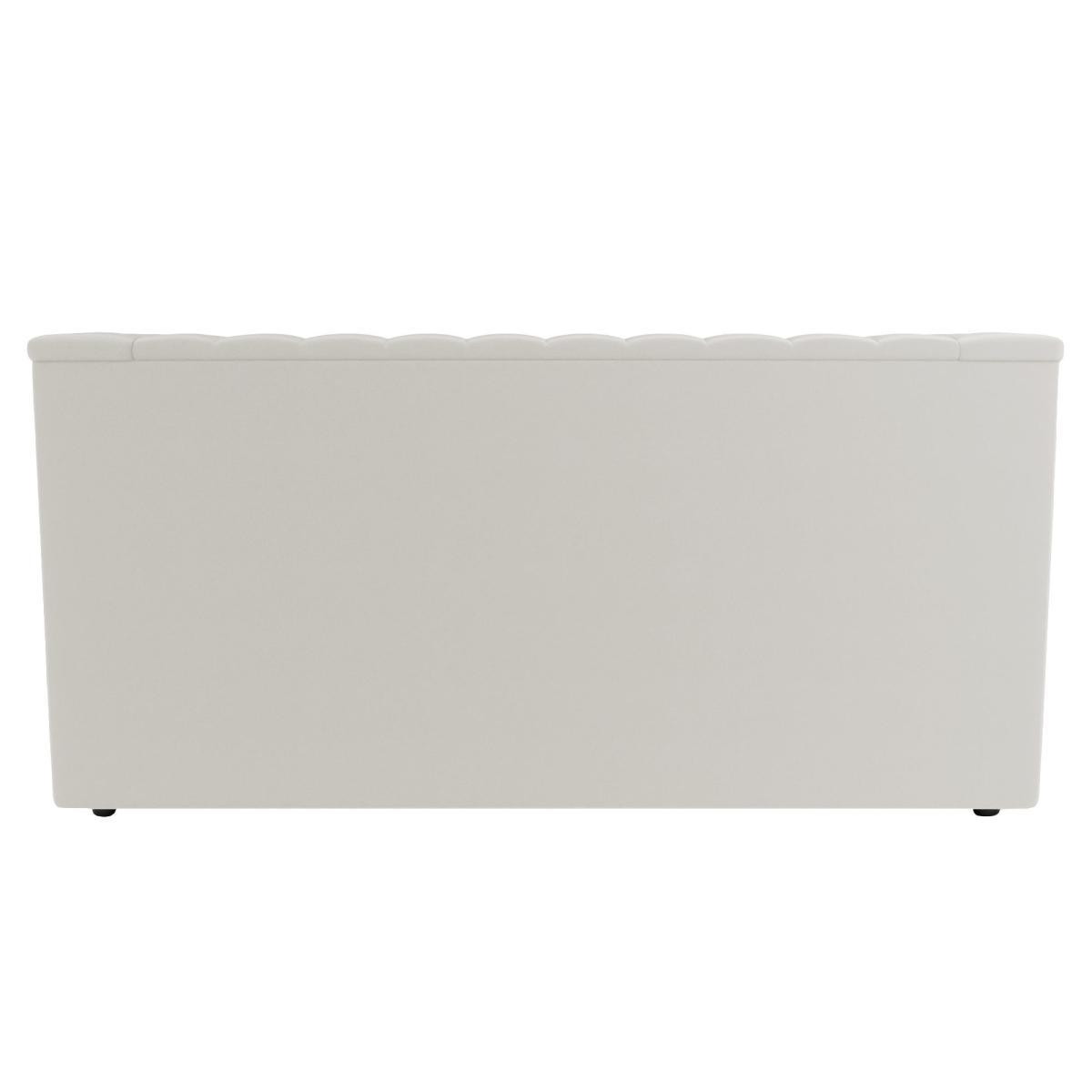 Cora Chenille 2 Seater Sofa Ivory – image 5