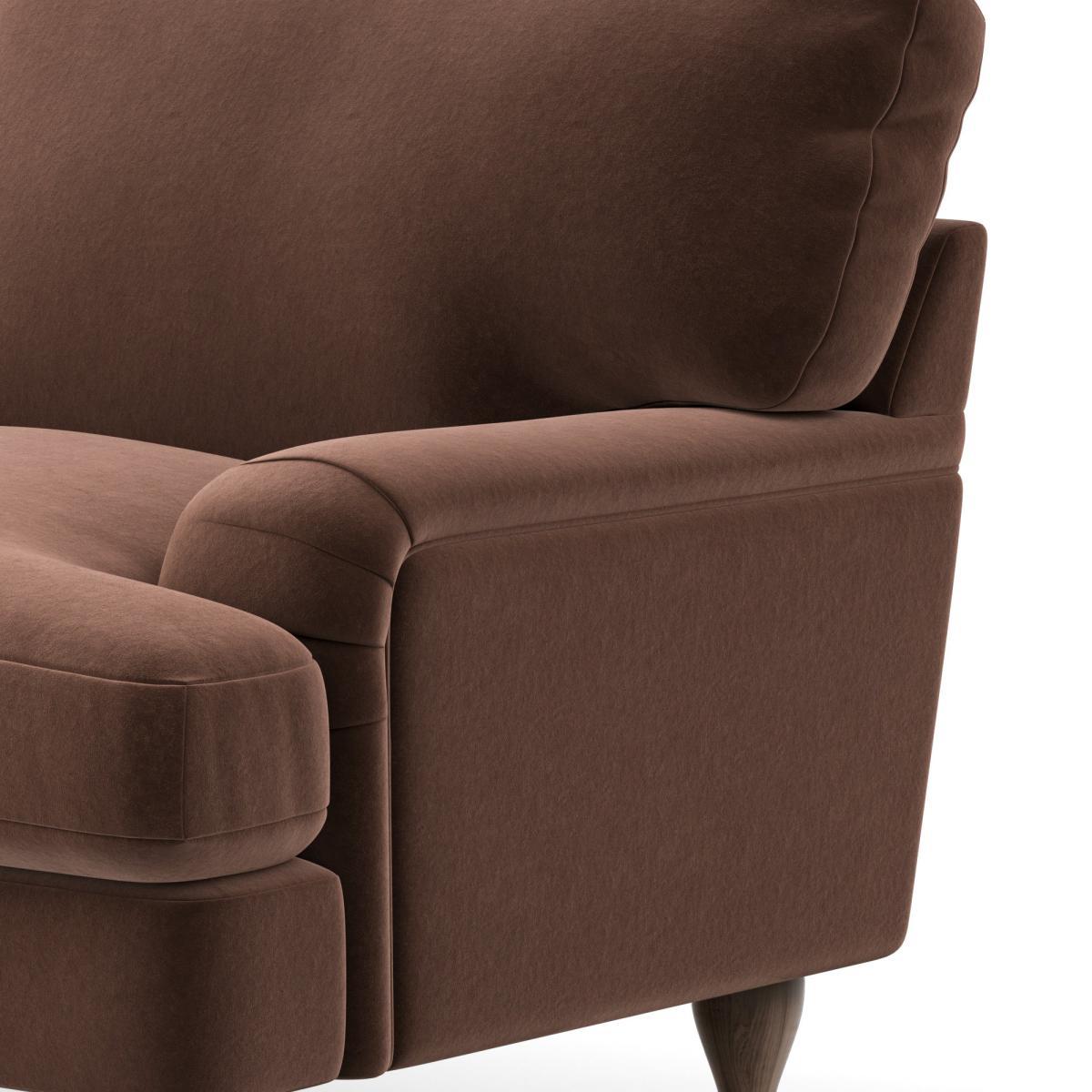 Darwin Luxury Velvet 2 Seater Sofa Luxury Velvet Pinecone – image 7