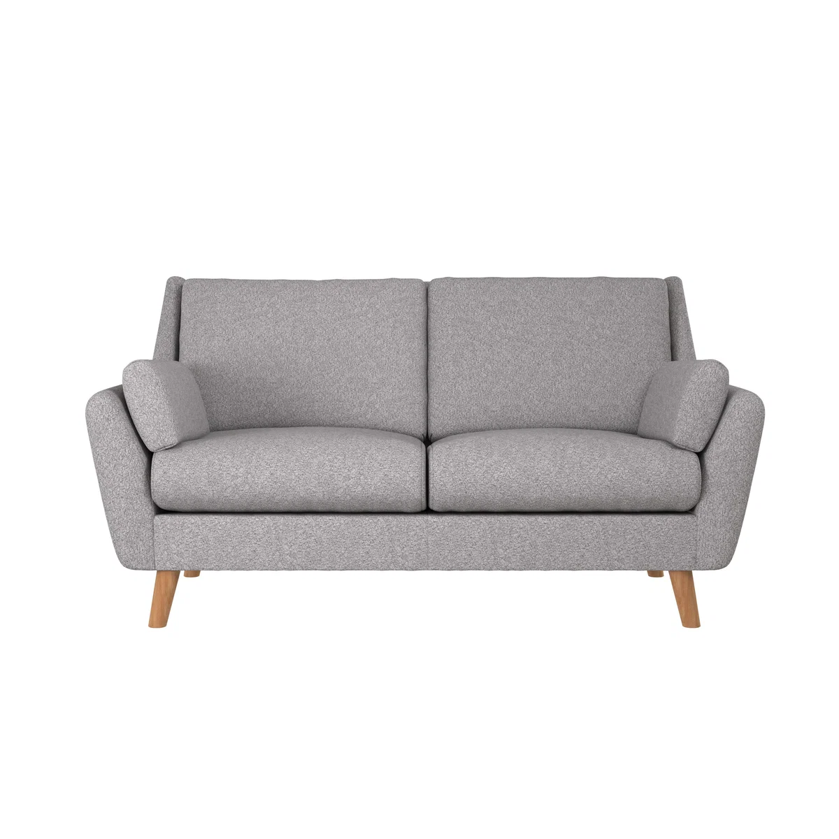Milo Chunky Boucle 2 Seater Sofa Dove (Grey) – image 2