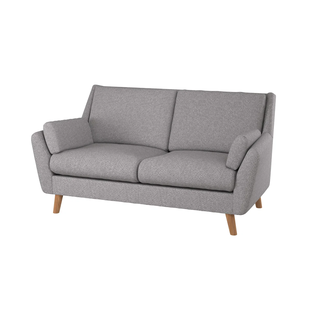 Milo Chunky Boucle 2 Seater Sofa Dove (Grey) – image 3