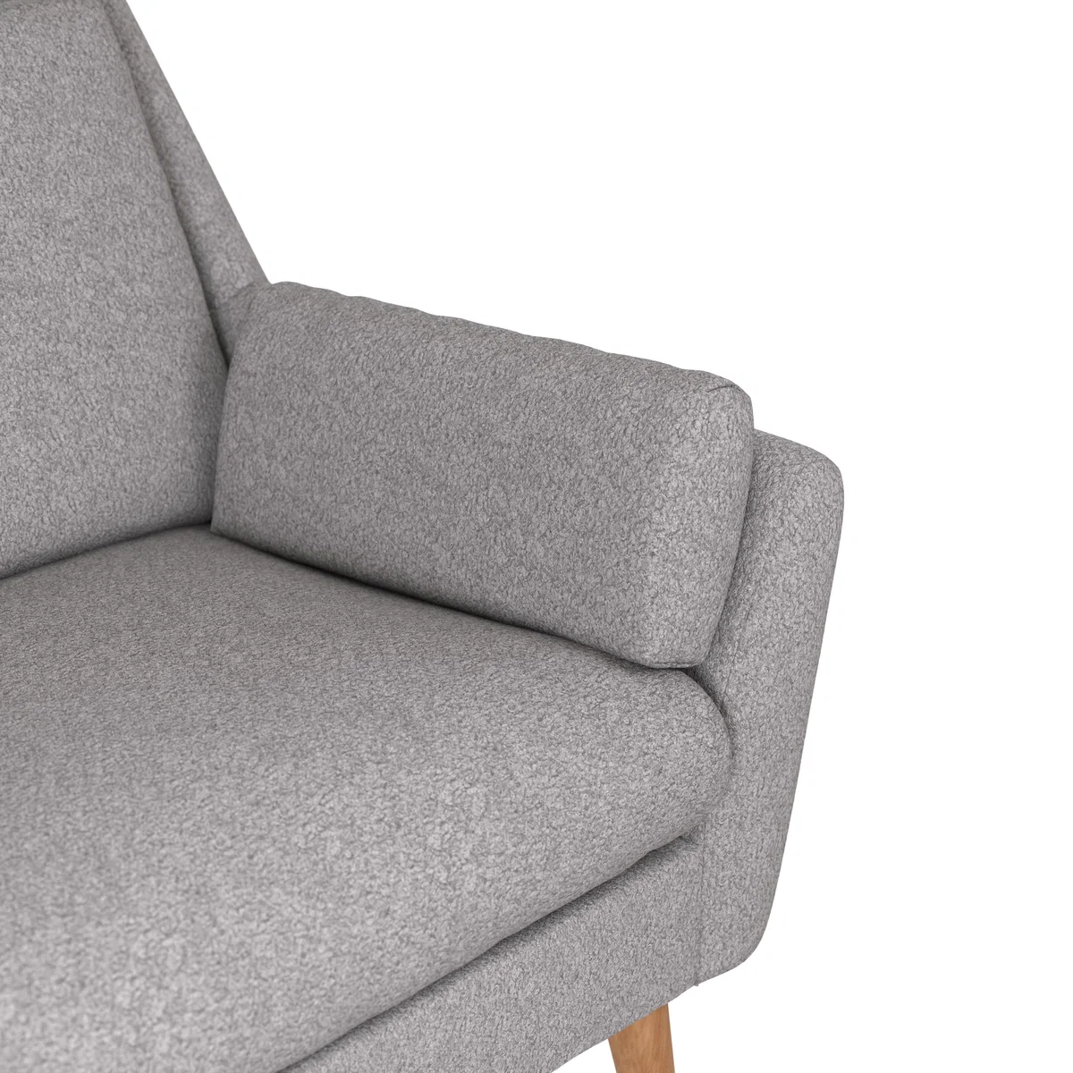 Milo Chunky Boucle 2 Seater Sofa Dove (Grey) – image 6