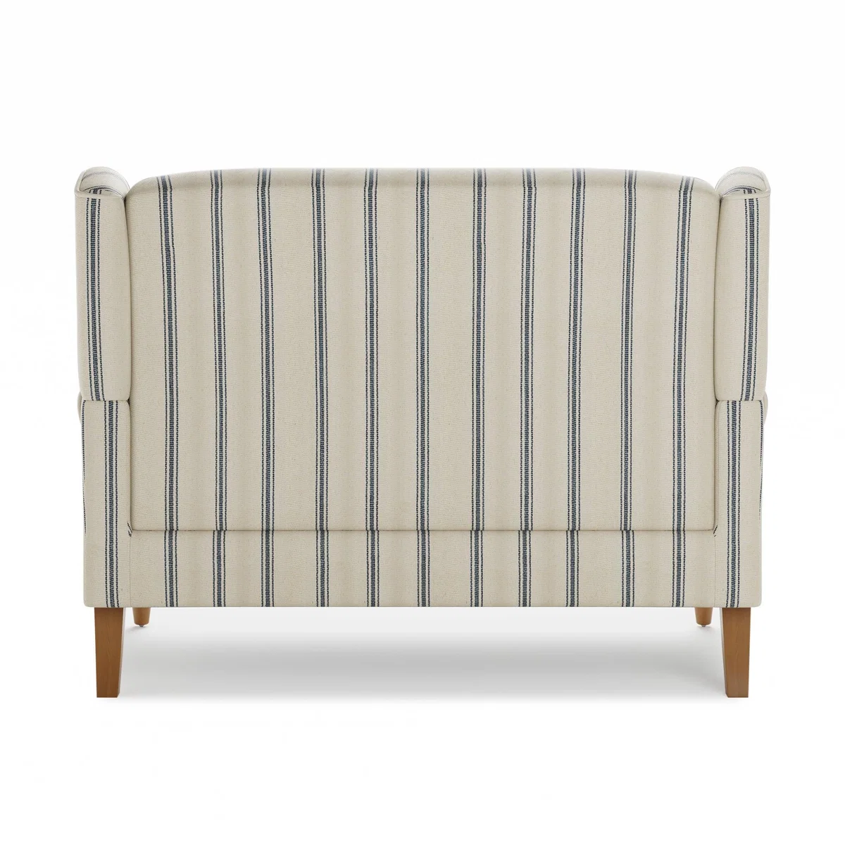 Oswald Self Assembly Pinstripe Compact 2 Seater Folkstone Blue Blue/Cream – image 5