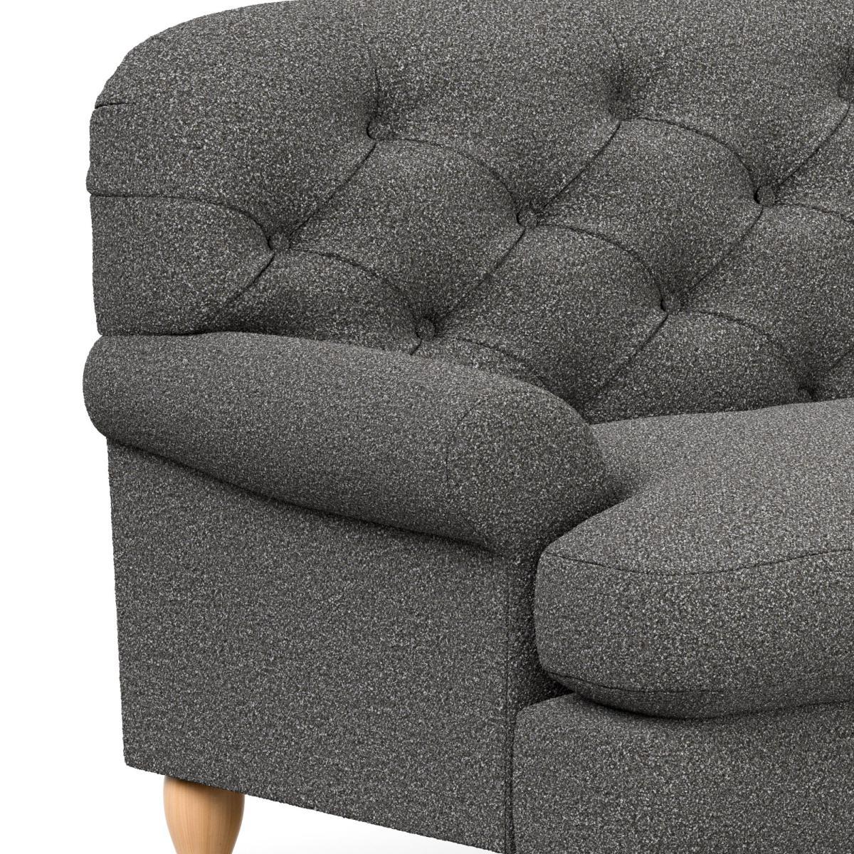 Canterbury Cosy Marl 2 Seater Sofa Cosy Marl Granite – image 6